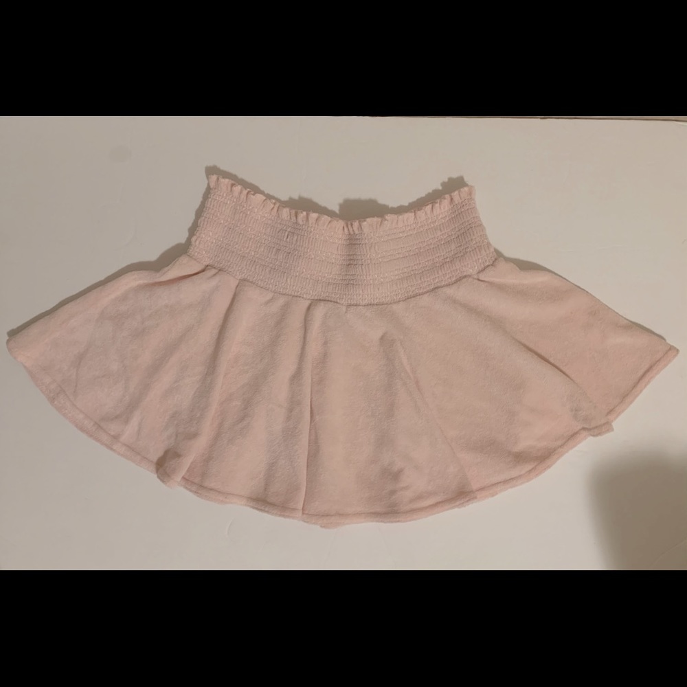 Aritzia TNA Terry Mini Skirt